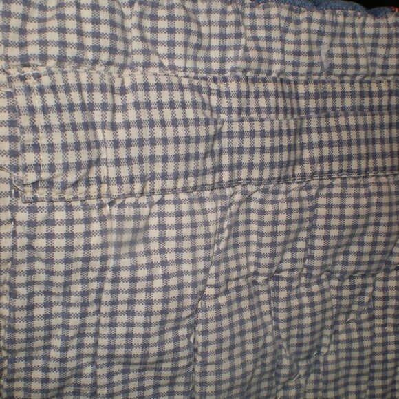 CUTE Western Themed Blue and Red  Quilt Throw Hanging - Picture 4 of 4